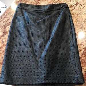 Banana Republic leather skirt, size 2